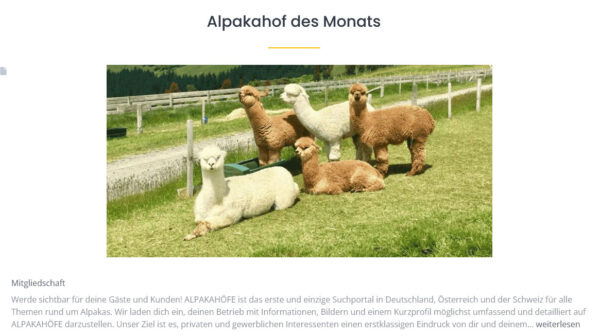 Hof des Monats