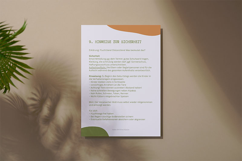 Kindergeburtsag Vorlage