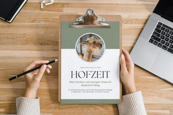 Betriebsorganisation Alpakahof